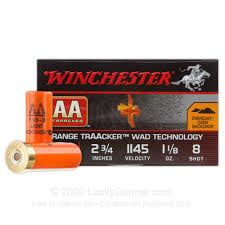 Winchester AA Traacker Orange 12 GA 2 3/4" #8
