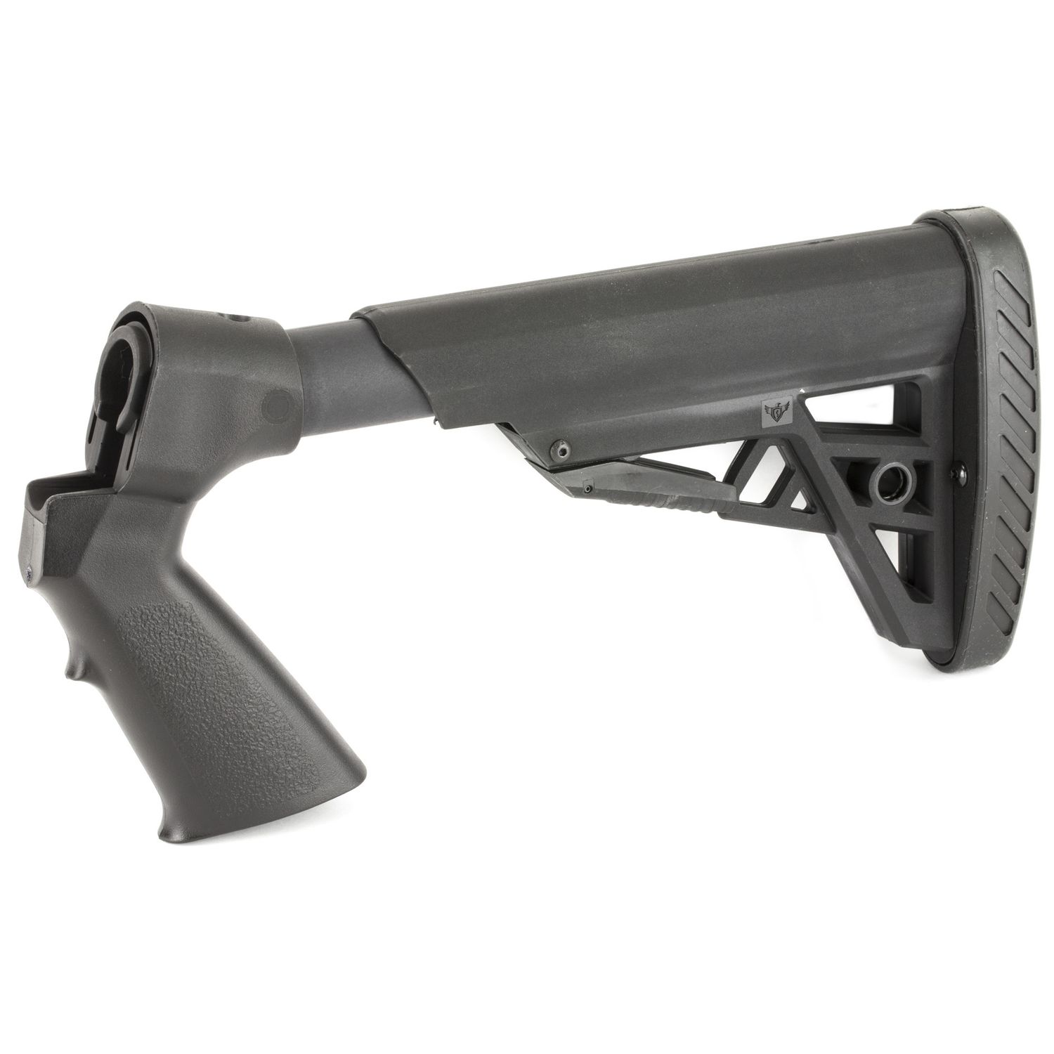 ATI Shotforce Adjustable Tactlite Shotgun Stock w/ Scorpion Recoil Pad Black Moss/Rem/Win