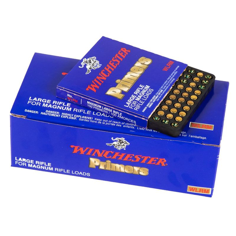 Winchester WLRM Large Magnum Rifle Primers 1000ct