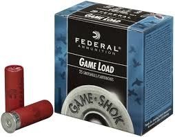Federal Game Load Heavy Field Shotshell 12 GA 2 3/4 1255fps 6 Shot