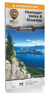 BRMB Okanagan Valley &amp; Shuswap BC WaterproofMap