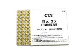CCI No. 35 Primer For 50 Caliber BMG 100ct