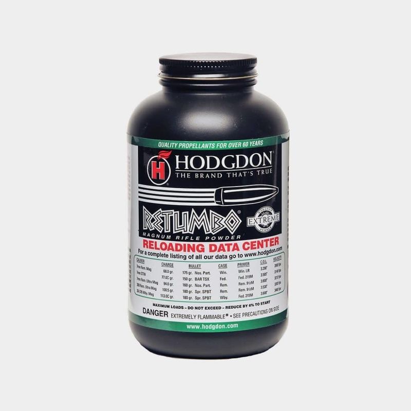 Hodgdon Powder Retumbo Smokeless 1LBS Hodgdon Powder Retumbo Smokeless 1LBS