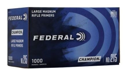Federal Large Magnum Rifle Primers No. 215 1000 Case