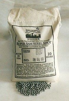 Reloading Super Sam BB Steel Shot 10 LB