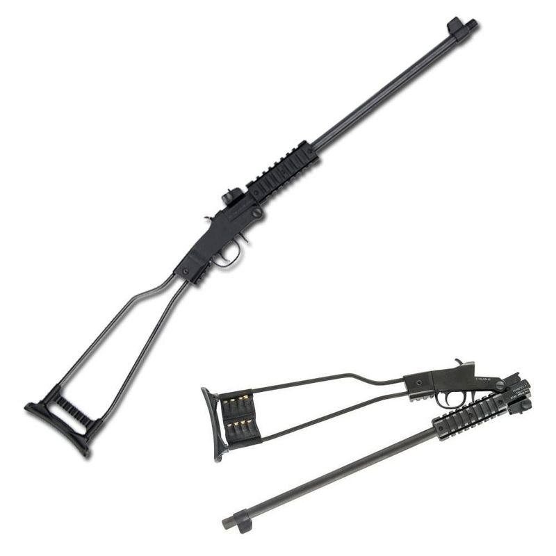 Chiappa Little Badger Folding Rifle 22 LR Blk, 16.5" Bbl