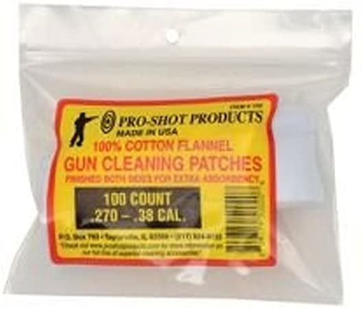 Pro-Shot 270-38 Cal 100ct Patches