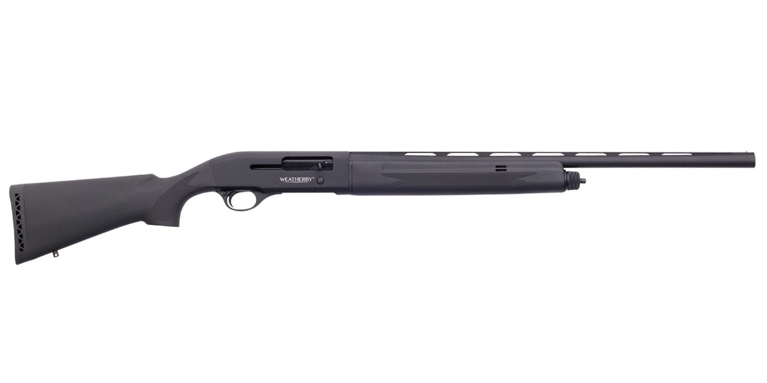 Weatherby SA-08 Compact 20 GA 24" Barrel Black Matte Syn Youth