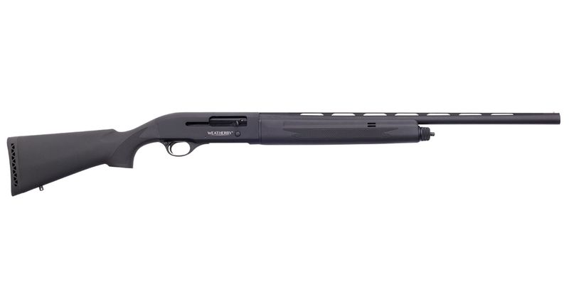 Weatherby SA-08 Compact 20 GA 24" Barrel Black Matte Syn Youth