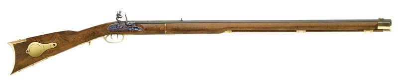 Traditions Performance Firearms 50 Cal Flint Lock Kentucky Rifle 33.5" Blued Barrel