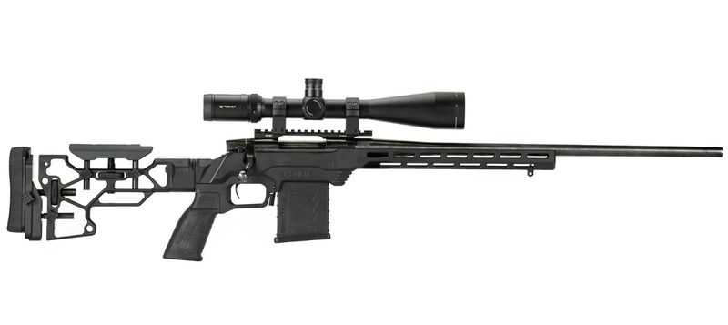 MDT LSS-XL Gen2 Chassis System Remington 700 SA Right Handed Fixed Interface Cerakote Black
