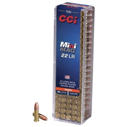 CCI Mini-Mag 22LR Target 40GR cprn 1235fps CCI Mini-Mag 22LR Target 40GR cprn 1235fps