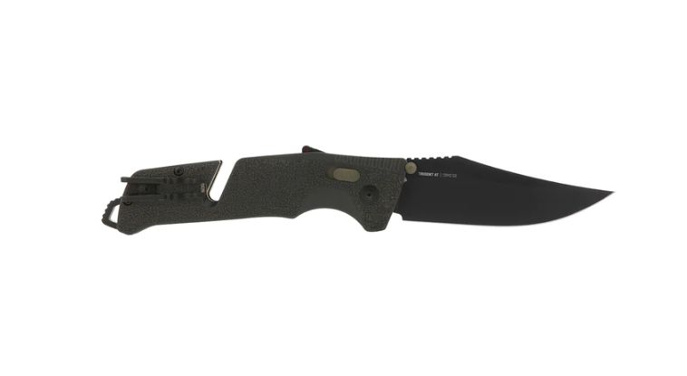 SOG Trident AT Assisted Open Folding Knife Olive Drab