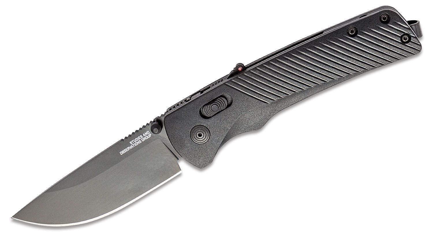 SOG Flash AT Blackout Folding Knife