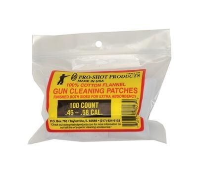 Pro-Shot 45-58 Cal100ct Shopline BP Patches