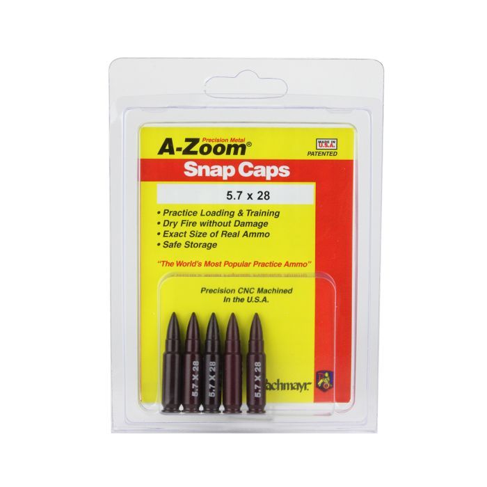 A-Zoom Precision Pistol Snap Caps 5.7x28 5pk