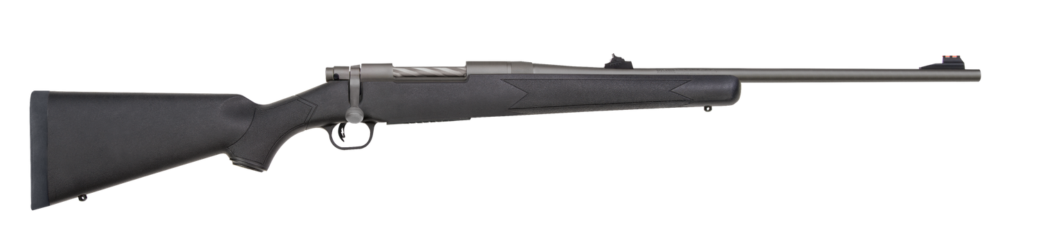 Mossberg 28073 Patriot Bolt Action Rifle 375 RUG 22" Bbl 3 + 1 Rnd DBM Syn Stock S/S Barrel