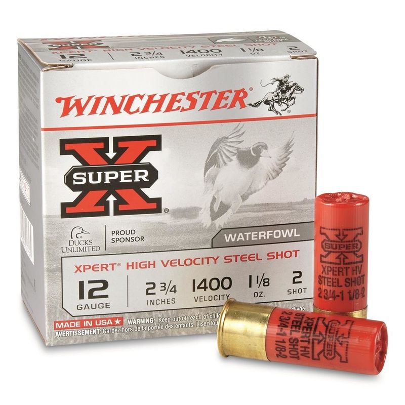 Winchester Xpert Shotshell 12 GA 2-3/4", 1-1/8oz 1400 fps 25 Rnds