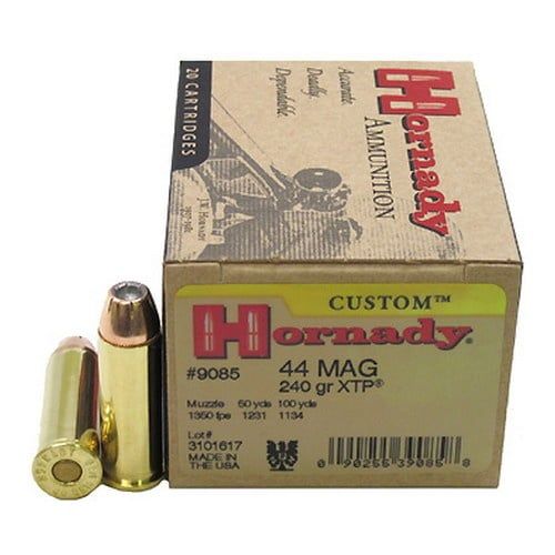 Hornady XTP Custom Pistol Ammo 44 MAG 240GR 20ct