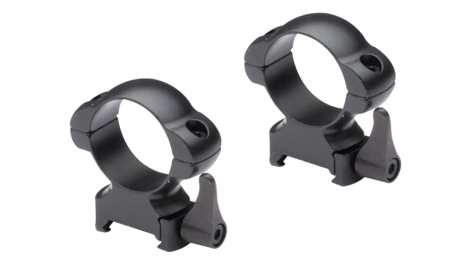 Nikko Stirling Diamond Qr Steel 30MM  Low Weaver Steel Mount Quick Release Matte Black