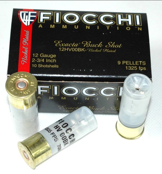 Fiocchi 12GA 2-3/4" 1325 FPS 10 Shotshells 9 Pellets