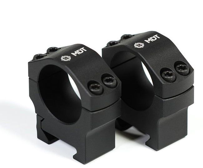 Premier Precision Scope Rings 34mm Medium 1" Black