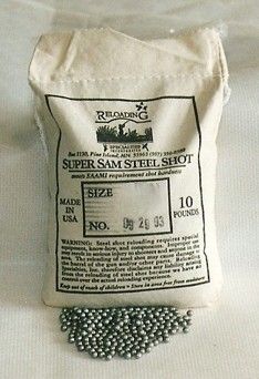 Reloading Super Sam #2 Steel Shot 10 LB
