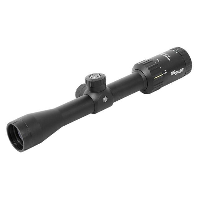 Sig Sauer Whiskey 3 Scope 2-7x32mm 1" SFP BDC-1 Quadplex Reticle 0.5 MOA ADJ Black