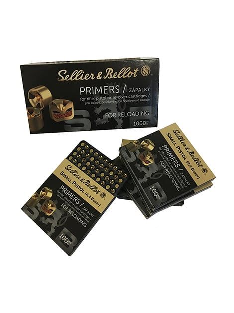 Sellier &amp; Belloy Small Pistol Primers 1000 Rounds