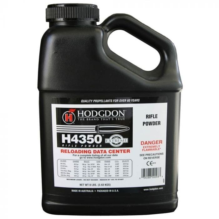 Hodgdon Smokeless Powder H4350 8 Lbs