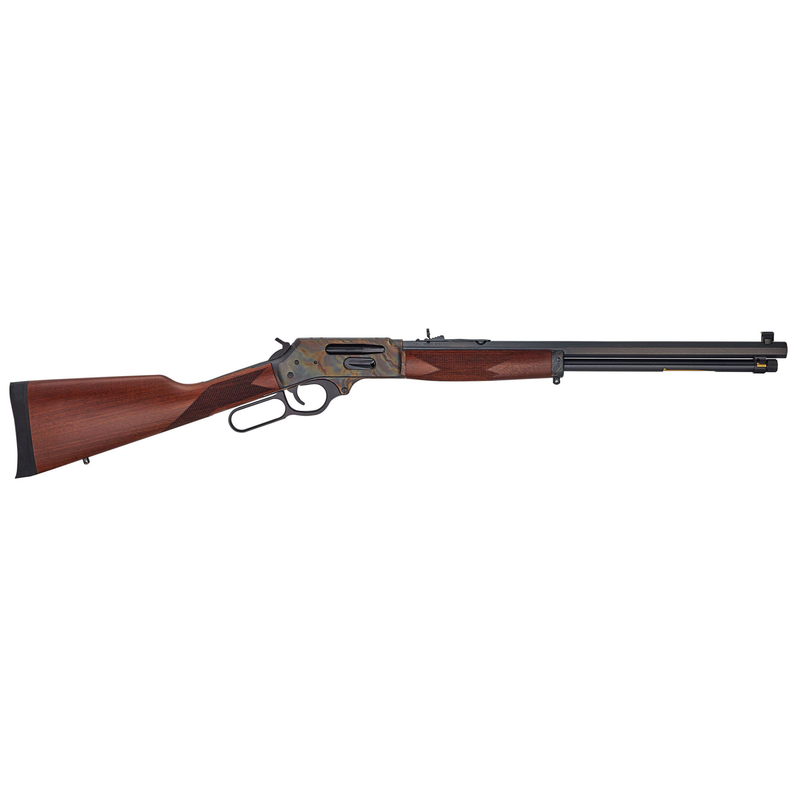 Henry Color Case Hardened Lever Action octagon BBL 30-30 Side Gate