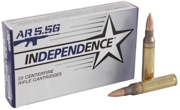 Federal Independance 5.56mm Nato 55GR