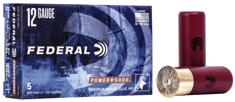 Federal Power-Shok 12GA 2-3/4" 5 Rounds