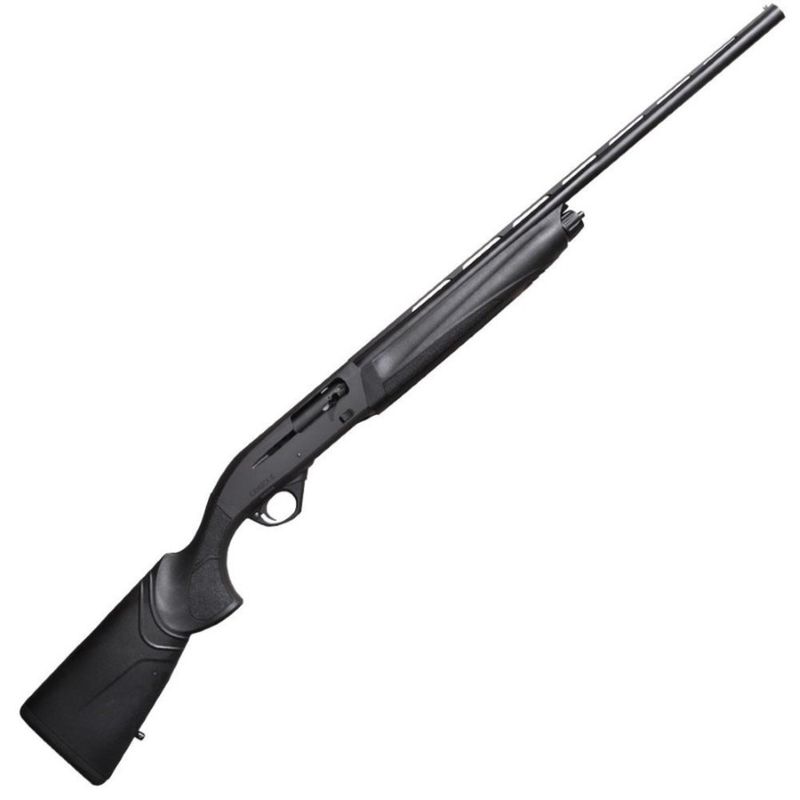 Canuck Pioneer Semi-Auto 12GA 3" 28" VR bbl w/ Red Fibre Optic Bead Black Cerakote w/ SYN blk Stock and Fore End