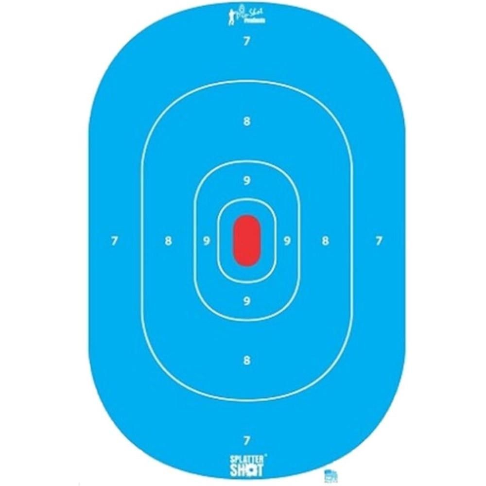 Pro-Shot 12x18 High Visibility Blue Target 8 PK