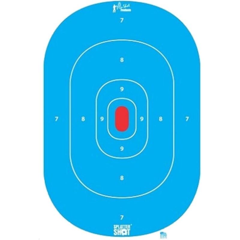 Pro-Shot 12x18 High Visibility Blue Target 8 PK