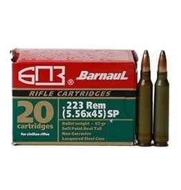 Barnaul .223 Rem 55GR SP 20ct