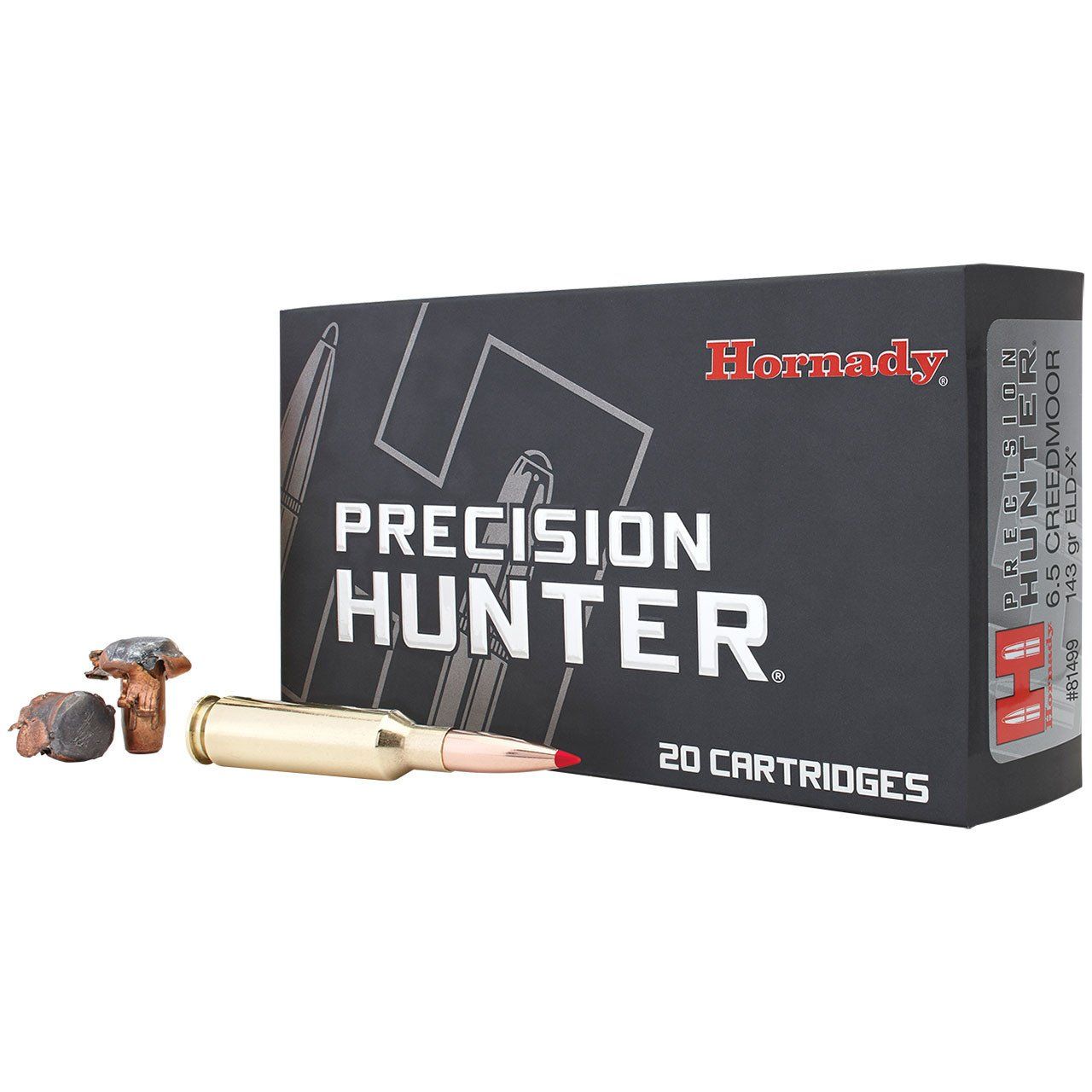 Hornady 6.5 Creedmoor 143g ELD-X 200ct