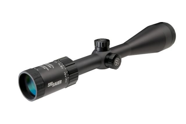 Sig Sauer Whiskey 3 Scope 4-12x50mm 1" SFP BDC-1 Quadplex Reticle 0.25 MOA ADJ