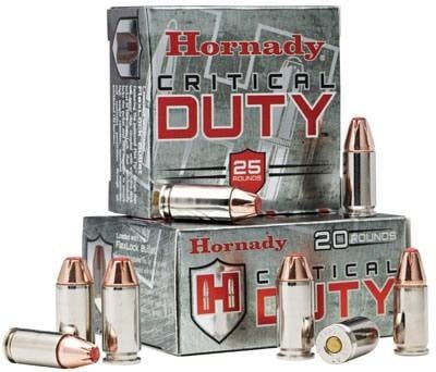 Hornady 90226 Critical Duty 9mm Luger+P 135GR Flex Lock 25RDS