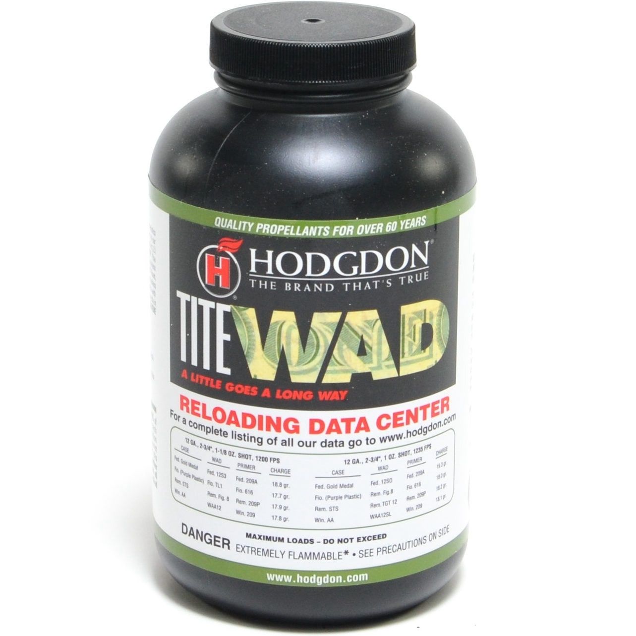 Hodgdon Tirewad Powder 1LB