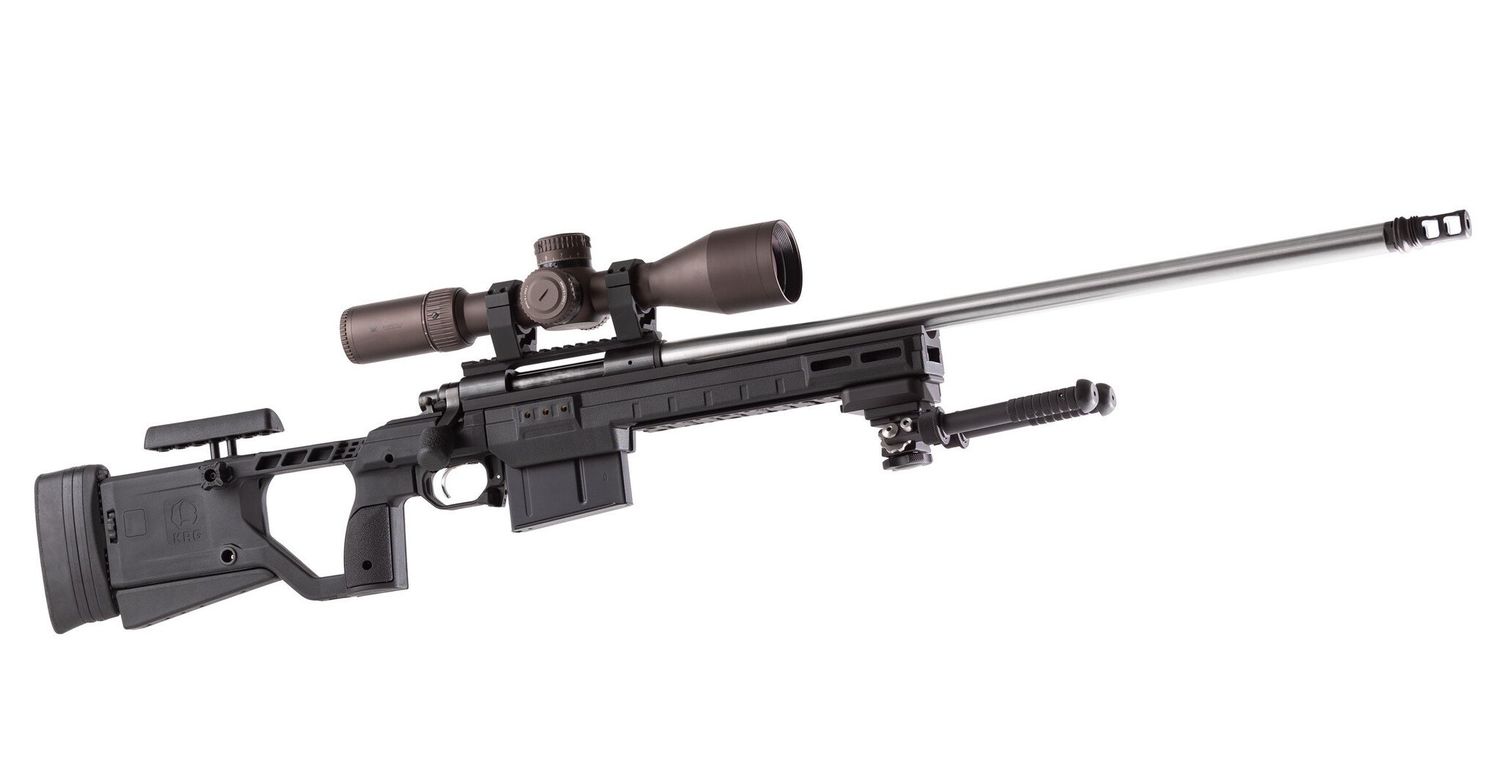 Lithgow Rifle .308 Win, Rh, Krg Xray Chassis, Mdt 10-Rd Metal Mag, Unef 5/8 24, La105, Black Cerakote Action