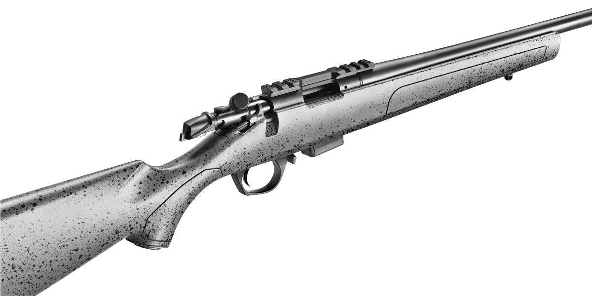 BMR Micro Rimfire 22LR 18" Steel Barrel Gray Stock 5 RDS Detachable Mag