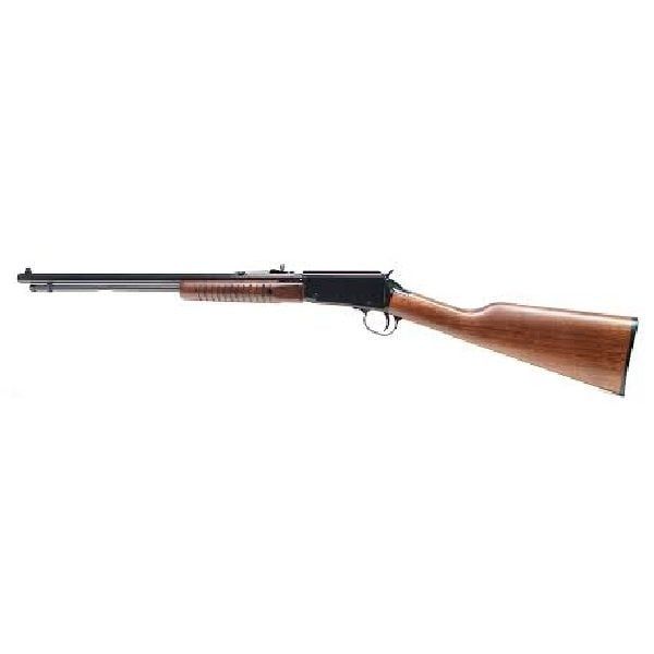 Pump Rifle 22LR RH 19.75" Blued Wood H003T