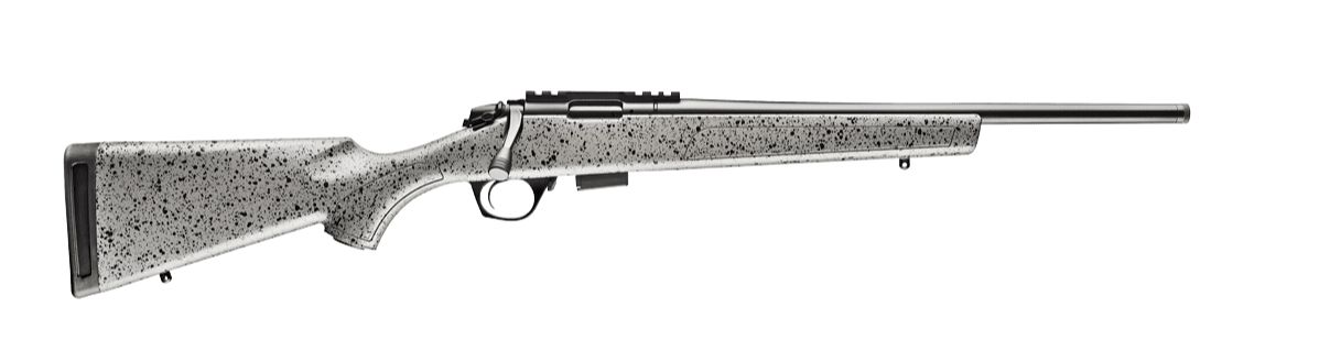 BMR Micro Rimfire 17 HMR 20" Steel Barrel, Blued Grey Black Fleck Stock 5RD and 10RD Detachable MAG