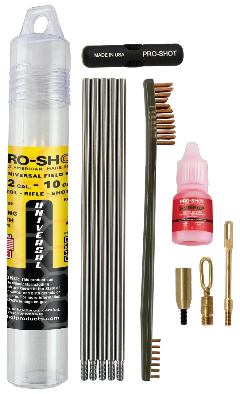 Pro-Shot Universal Field 22 Cal - 10 Gauge Cleaning Kit