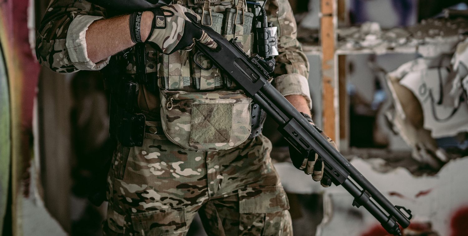 590A1 12GA 20" CYL/M-LOK 6 POS Adj. Stock