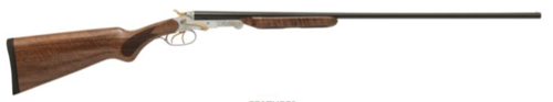 Bear Arms MAX12 SxS 410 Break Action Double Trigger 26" Silver &amp; Gold Accent W/ Case
