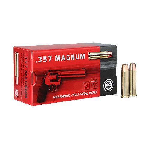 GECO .357 Magnum 158GR Full Metal Jacket Flat Nose 1000RDS