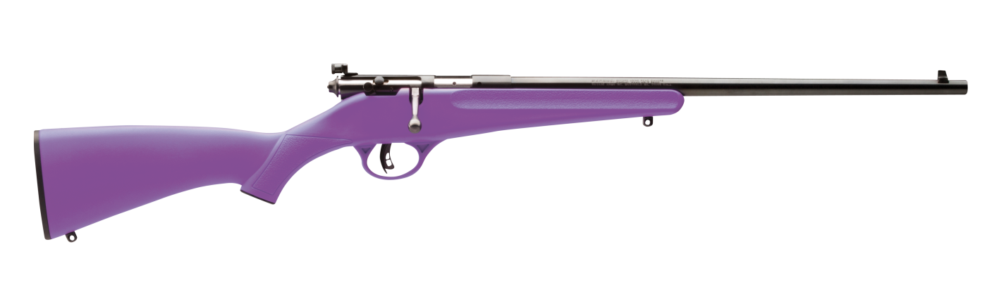 Savage Rascal Youth Single Shot 22LR Purple